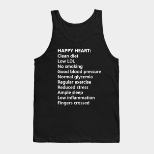 For a healthy, happy heart Tank Top